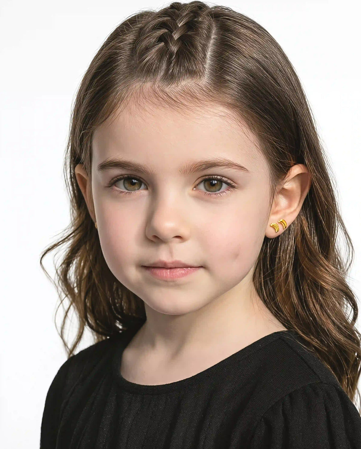 Colorful Small Stud Earrings for Girls - Fun Shapes, Light Look